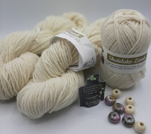 Limited Edition Shutelake Farm Lambswool DK Cushion Kit
